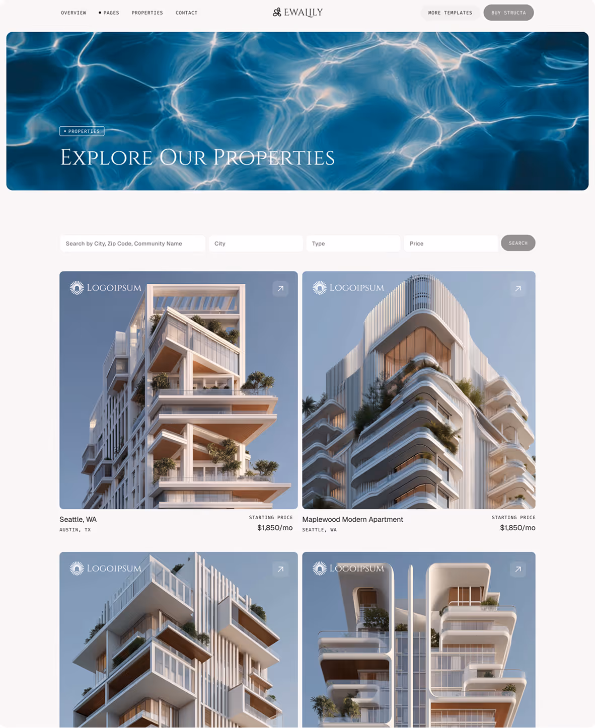 Real Estate Webflow template
