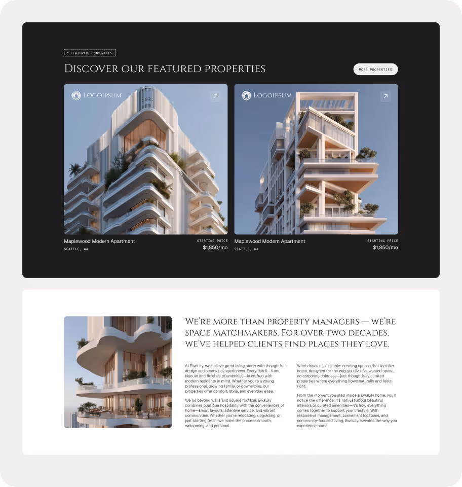 Real Estate Webflow template