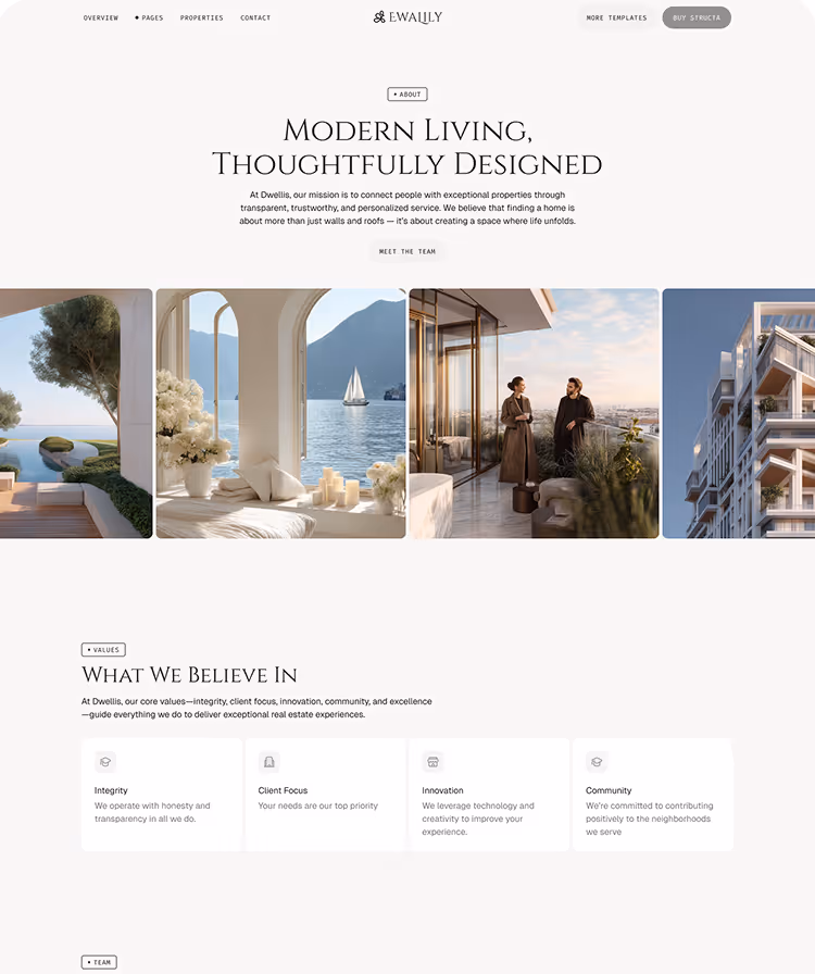 Real Estate Webflow template