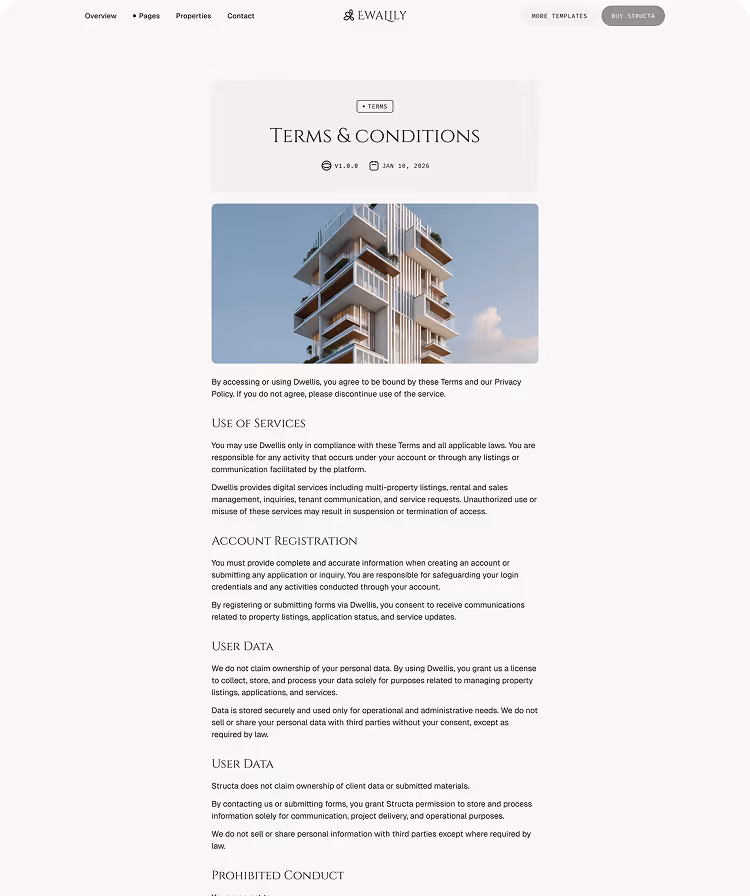 Real Estate Webflow template