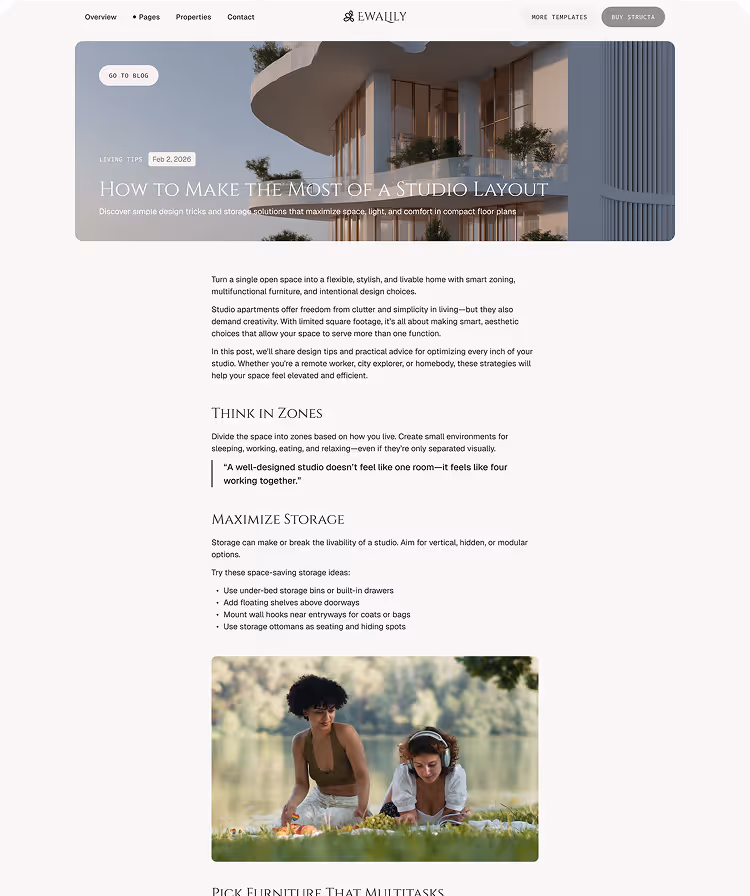 Real Estate Webflow template
