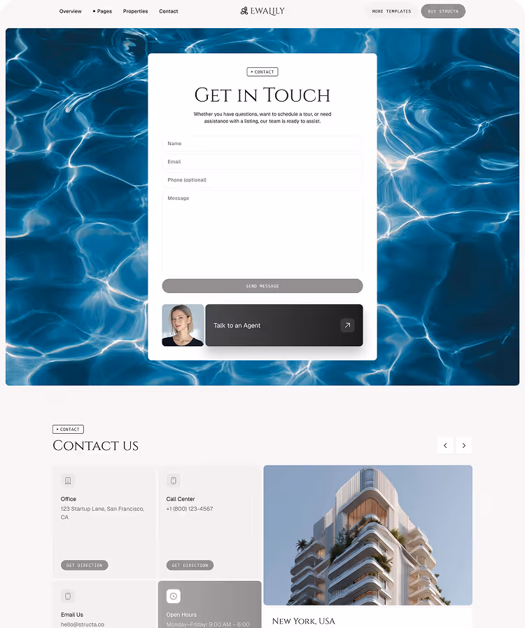 Real Estate Webflow template
