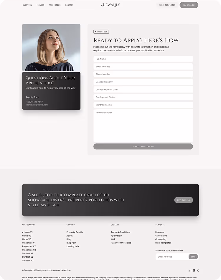 Real Estate Webflow template
