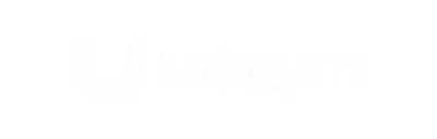Ubiquiti Firmenlogo mit stilisiertem U und Text in Weiß auf schwarzem Hintergrund.