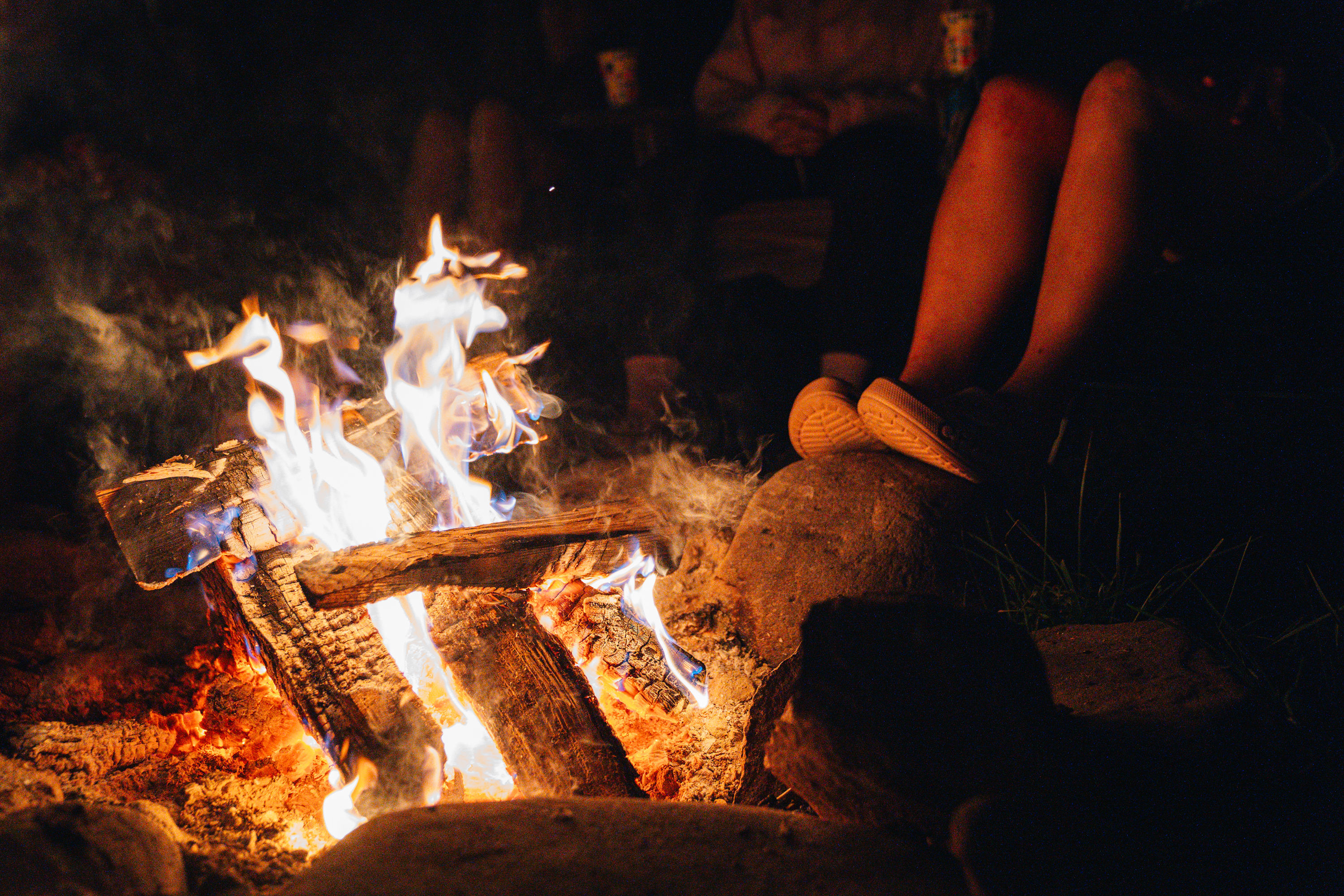 Fire and conversations