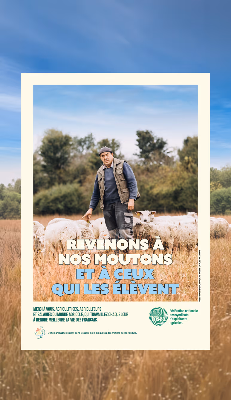 mantu campaign for FNSEA