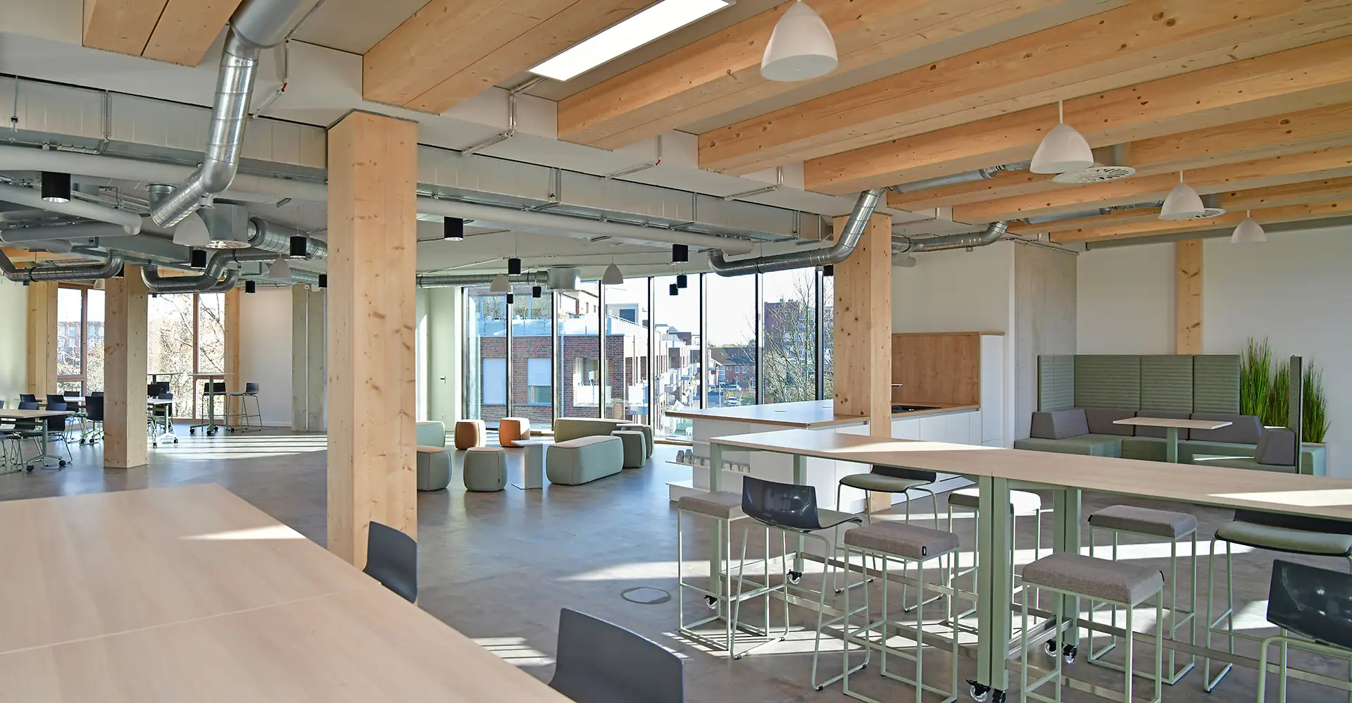 STEPS Coworking Space Loungebereich