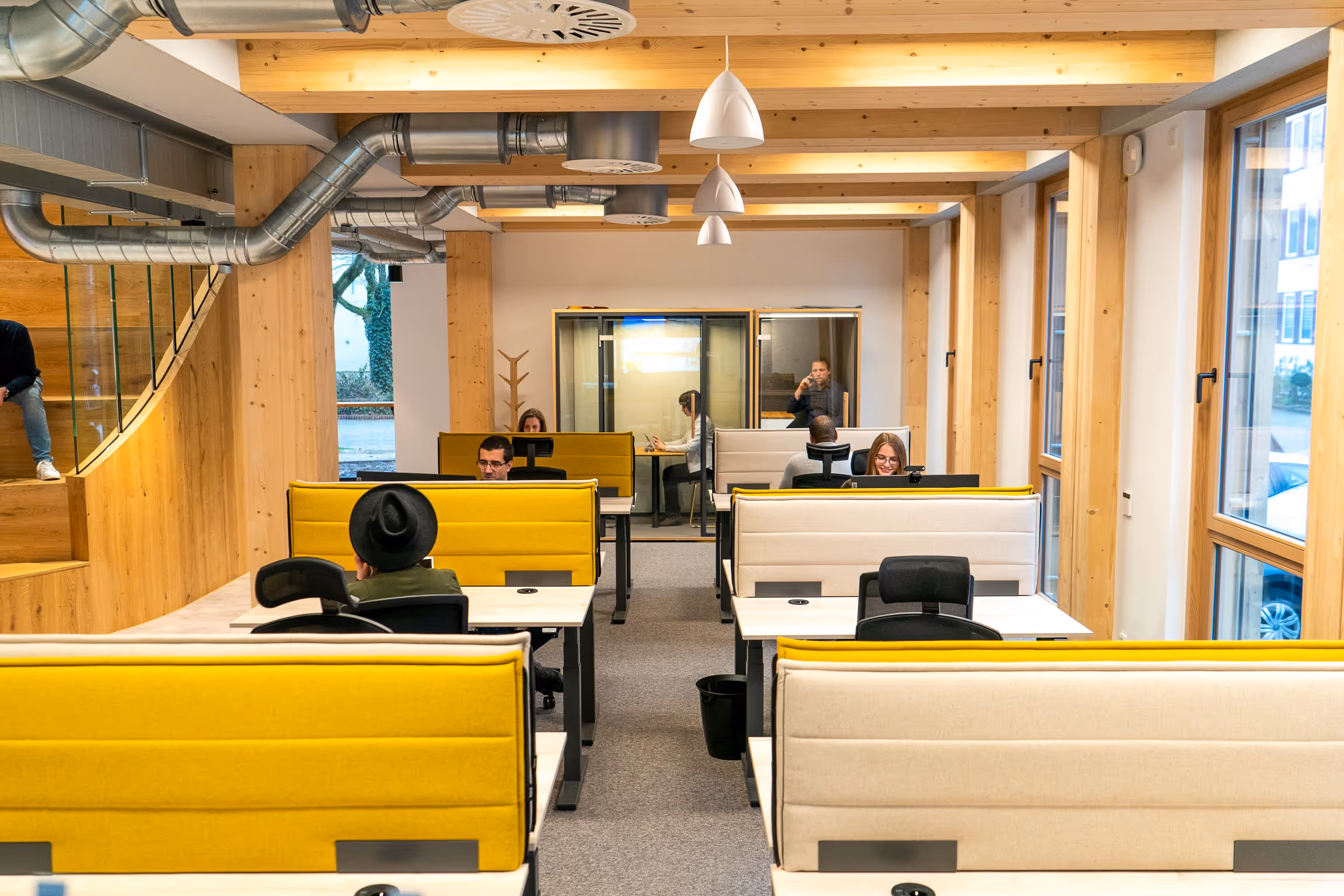 STEPS Coworking Space Innenansicht