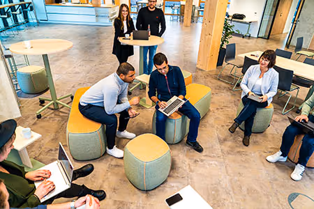 Workshop-Raum im STEPS Coworking Space