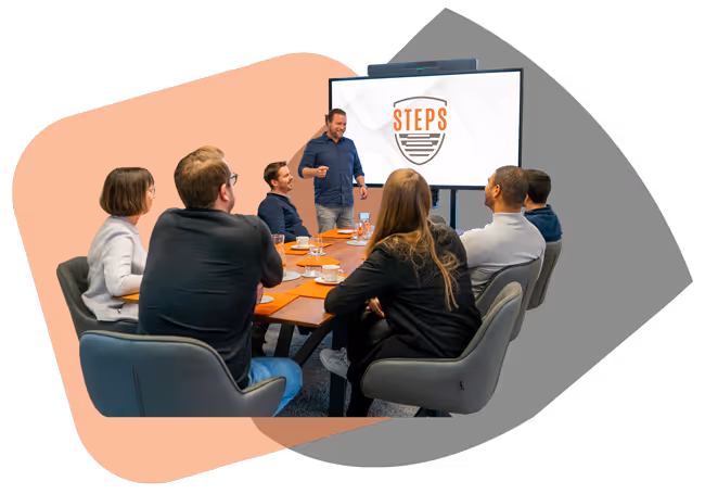 Meeting im STEPS Coworking Space Gronau