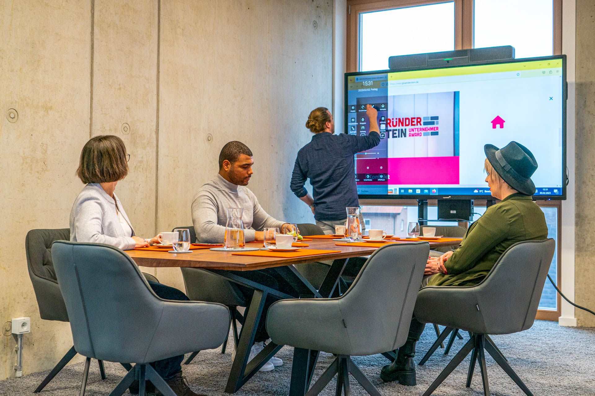 Champagnerzimmer Detailansicht im STEPS