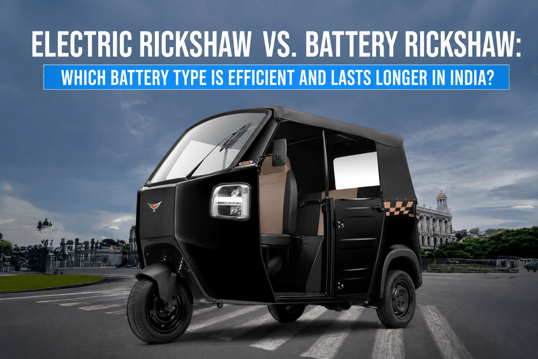 Electric Rickshaw vs Battery Rickshaw In India-Montra Electric