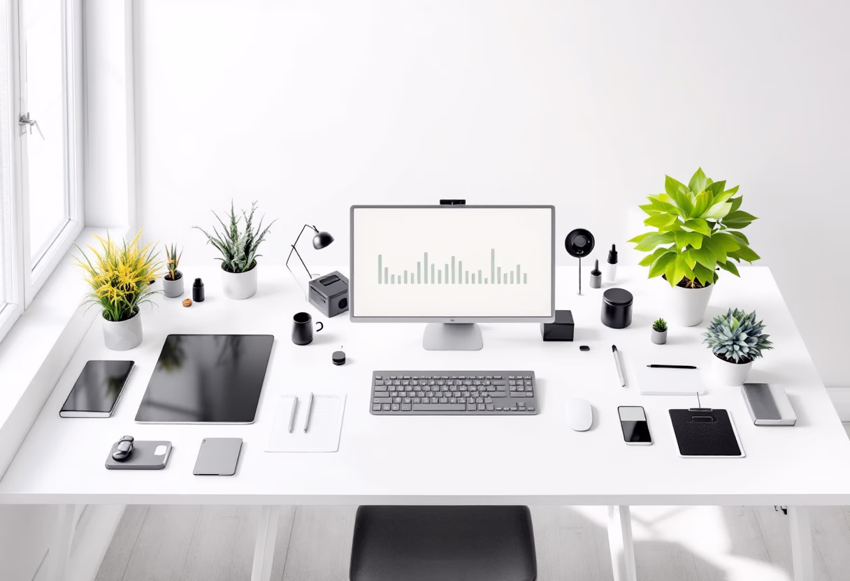 [background image] image of team working together in office (for a agricultural services)