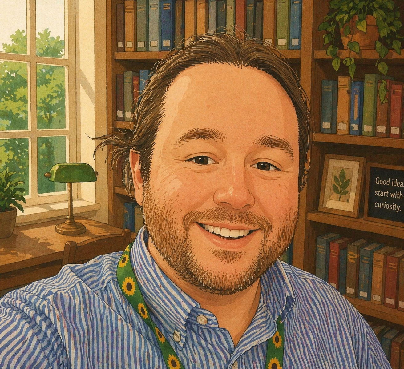 An image of Benjamin, the QA tester for Jorvik Web Dev