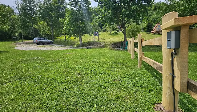 Camping spots for vans with electricity outlet, Sutjeska National Park Bosnia
