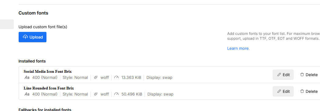 Custom Fonts - Equity - Webflow Template | BRIX Templates