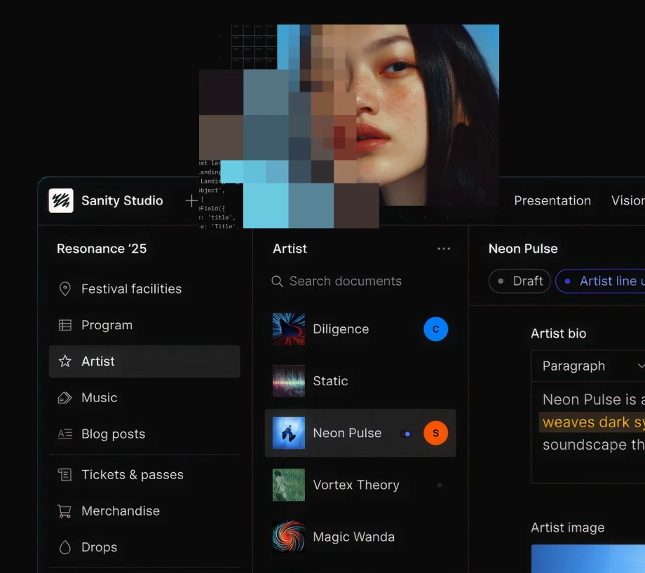 User interface showing settings menu with sections for General, Developer, and Extensions, including options like Tax Regions, Executions, Orders, and integrations with Klaviyo and Google Ads.