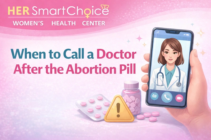 When to Call a Doctor After the Abortion Pill