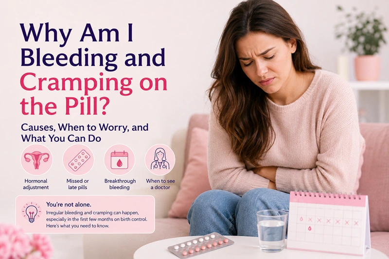 Bleeding and Cramping on the Pill