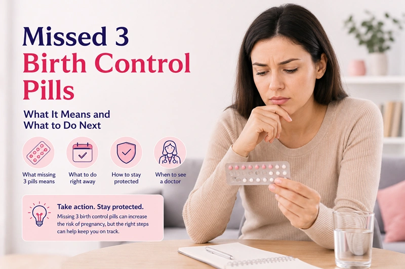 Missed 3 Birth Control Pills