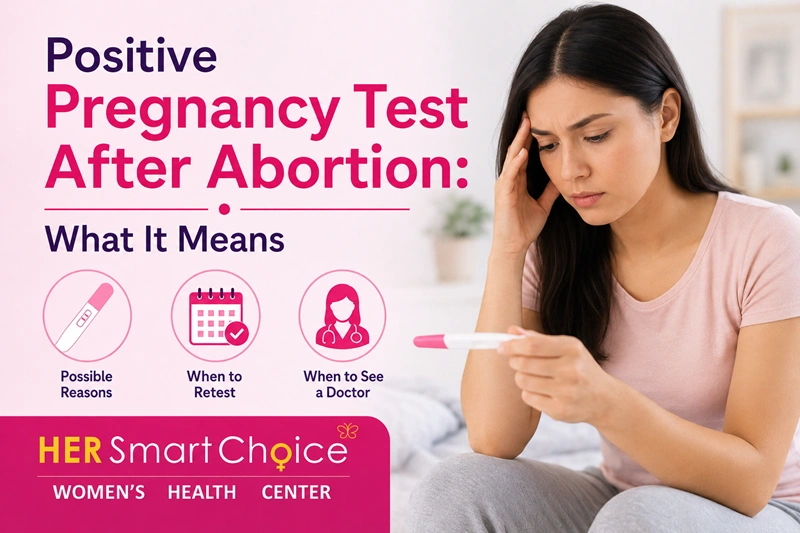 Positive Pregnancy Test After Abortion