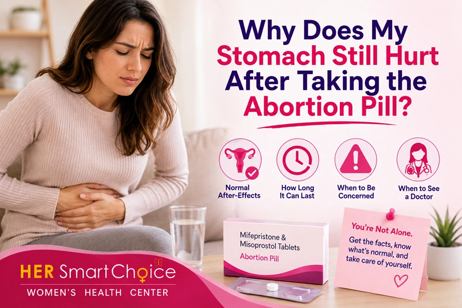 Why Does My Stomach Still Hurt After Taking the Abortion Pill