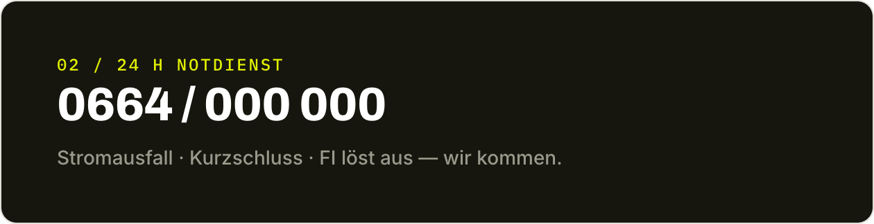 Notdienst-CTA