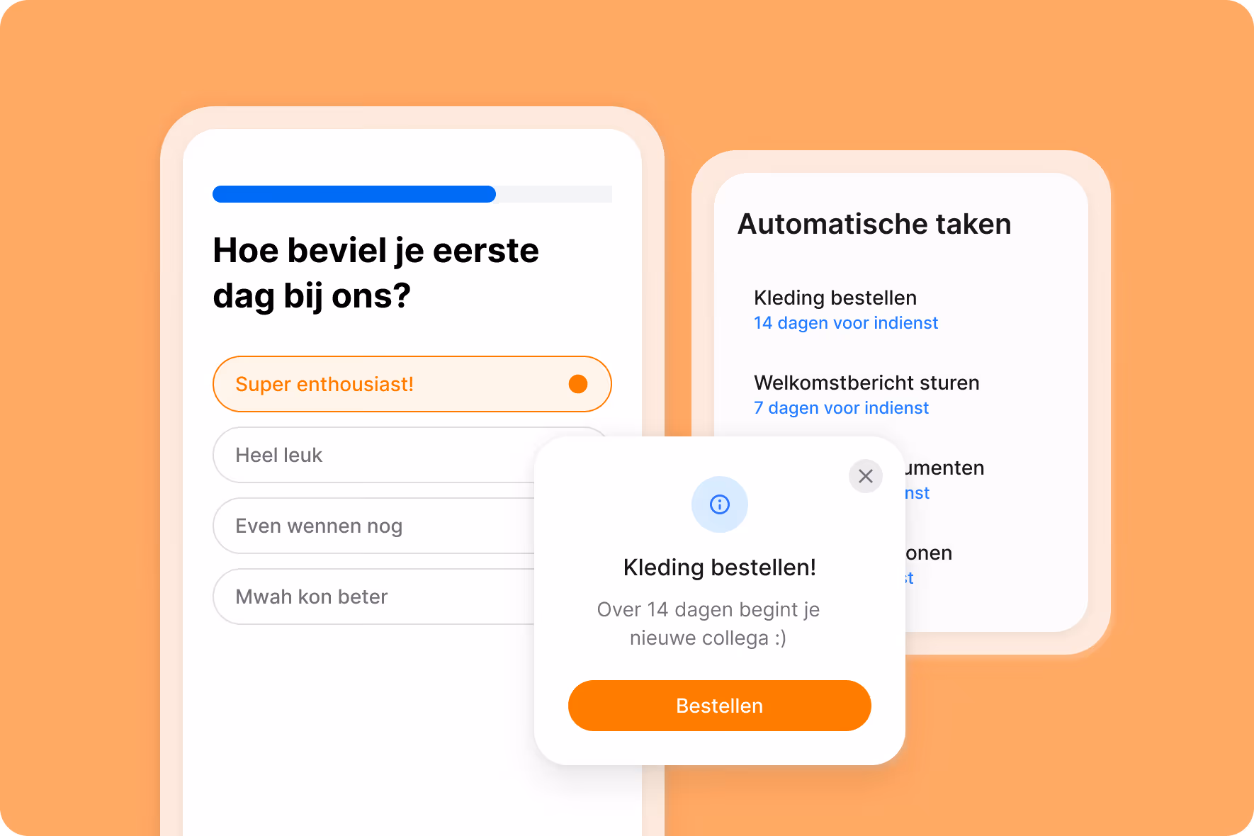 visual van een digitale onboarding