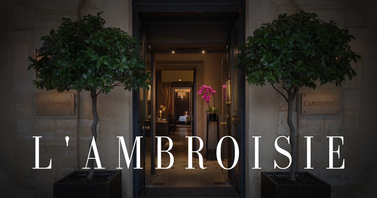 L'Ambroisie ® – Michelin-starred Fine Dining Restaurant | Chef