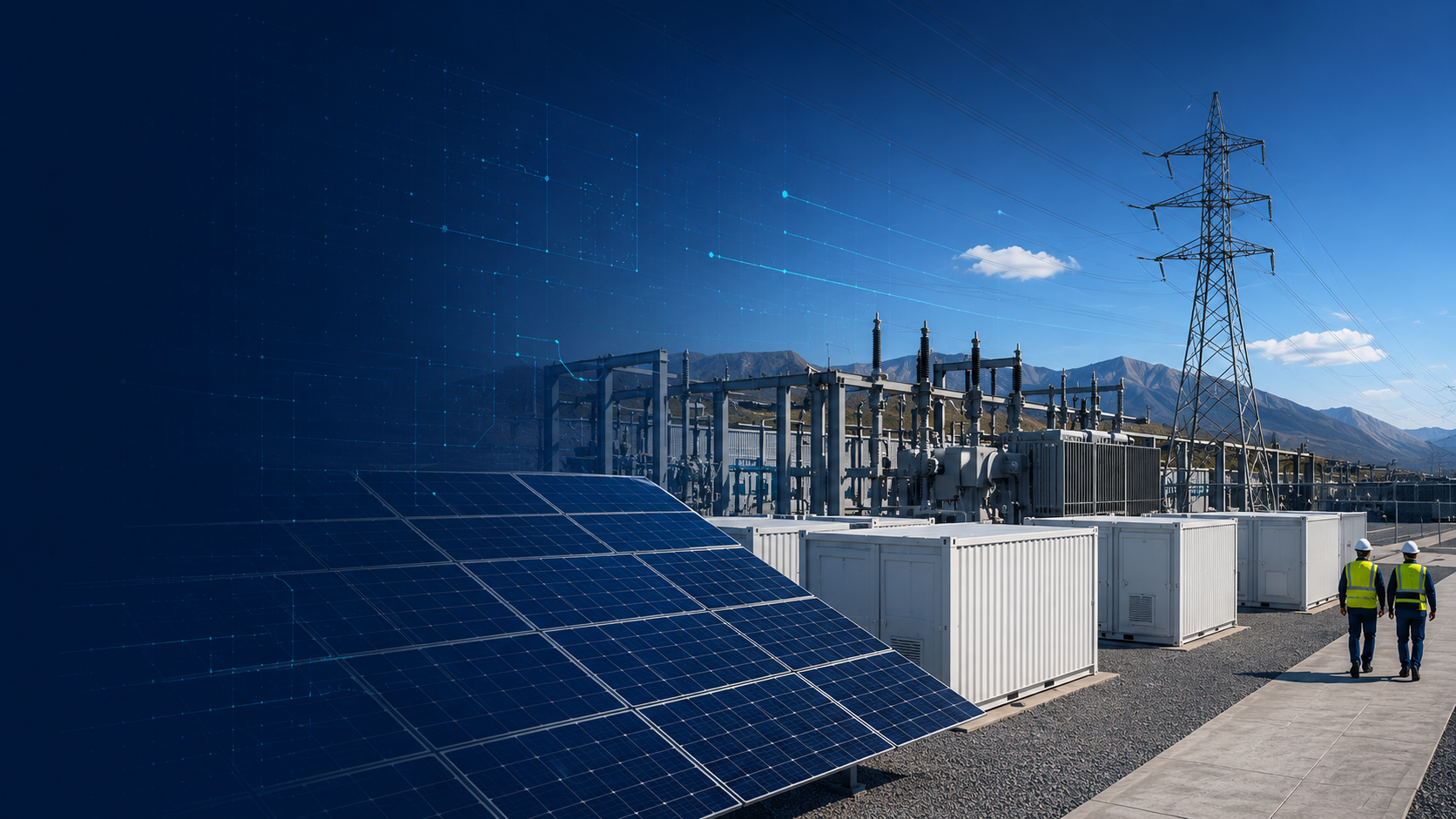 KEYPOWER EPC enerji santrali ve BESS sahası