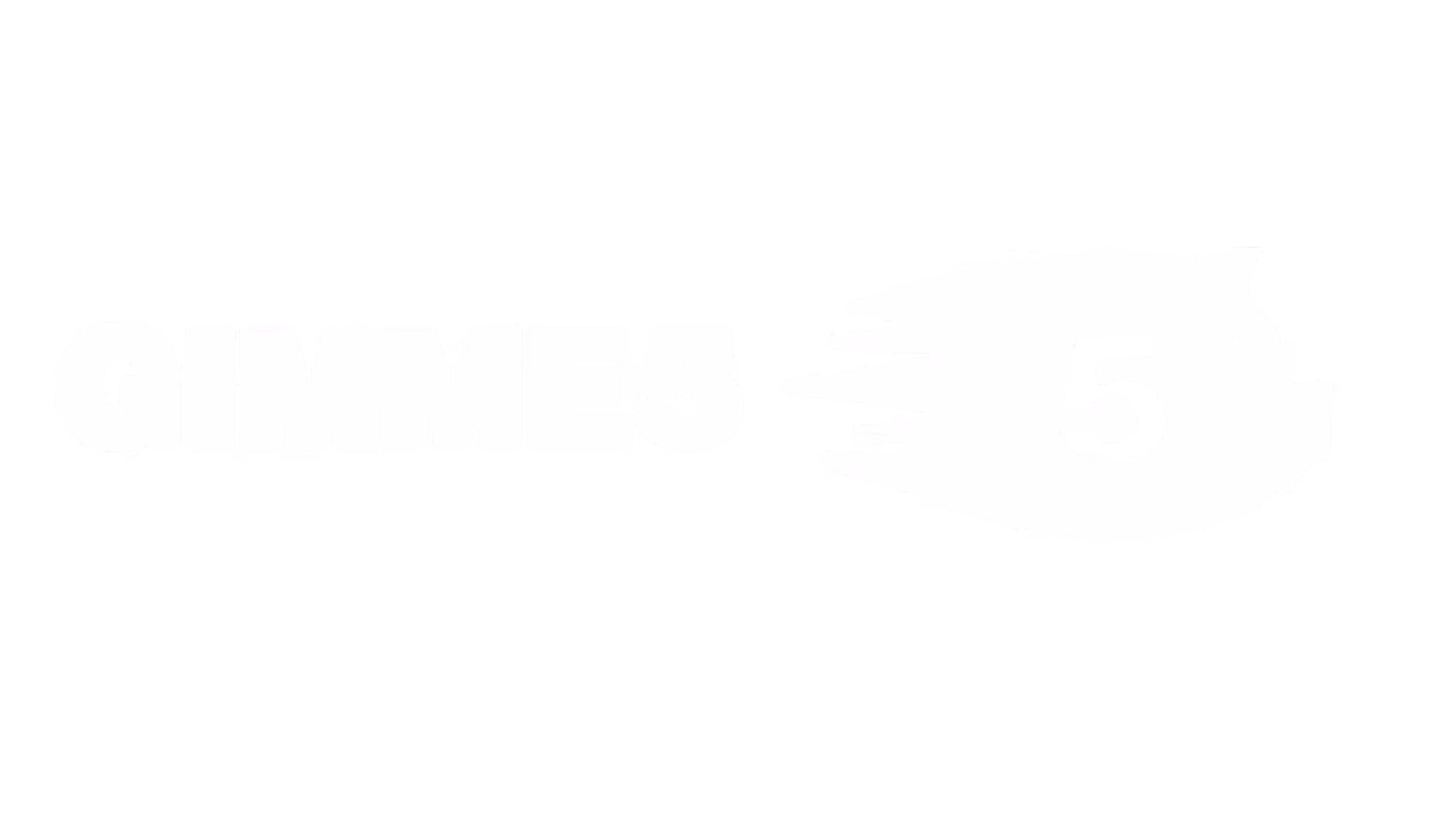 Logo di Gimme5 con il numero 5 all'interno di una forma dinamica a destra.