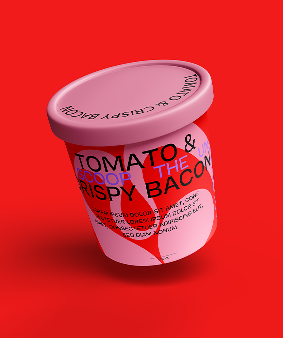 ice cream packaging