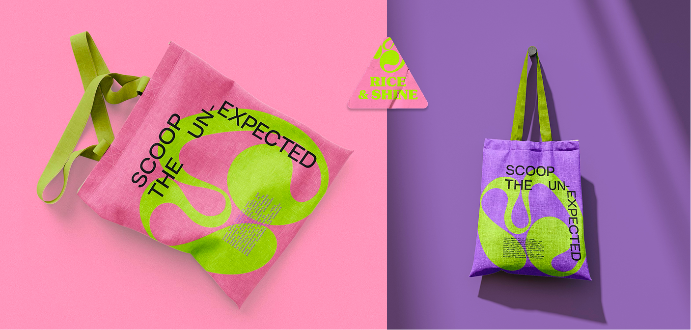 colorful tote bag deisgn