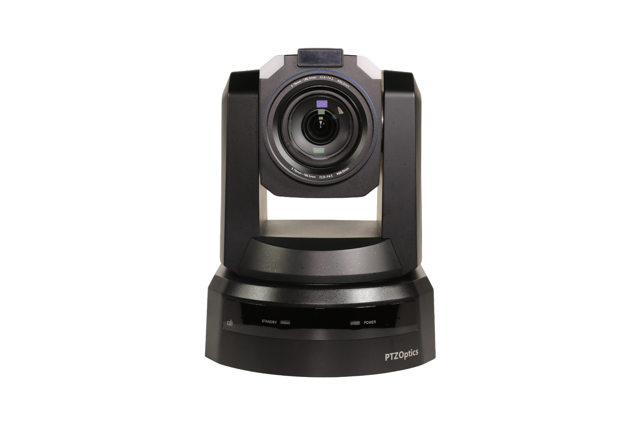 PTZOptics Rise 4K camera, front view