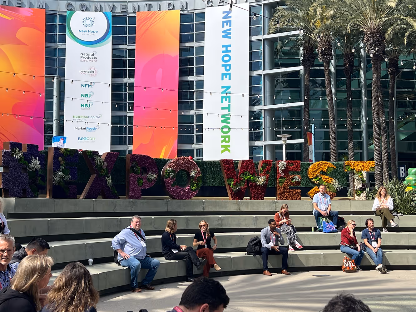 Expo West Outside