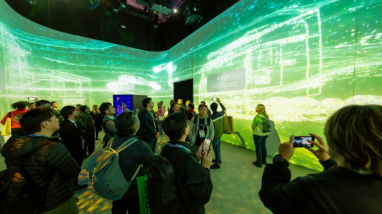 Panasonic exhibit at CES 2026 built around The Future We Make, with three content zones designed with and fabricated by Czarnowski Collective