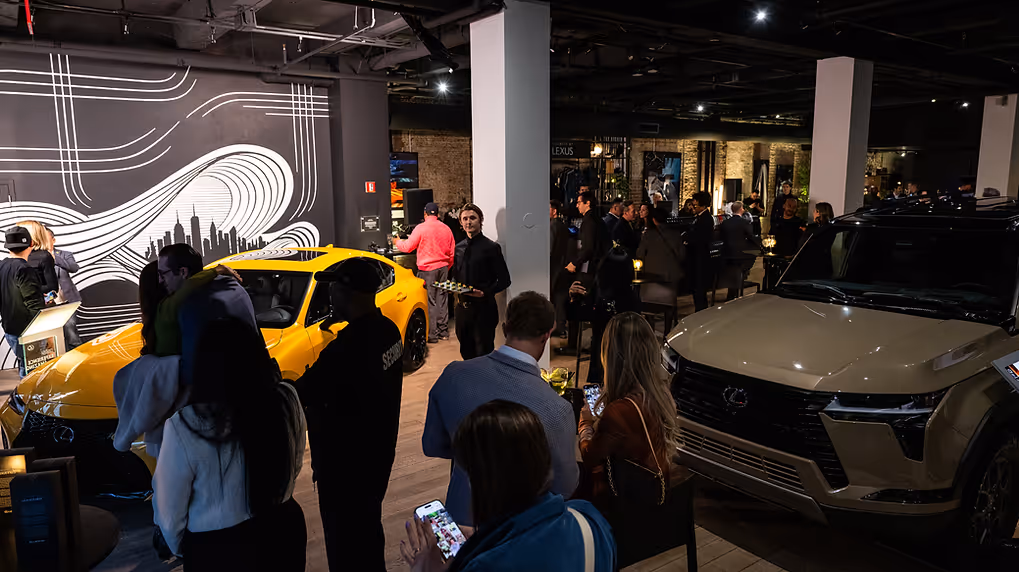 Curated by Lexus Pop-up Experience