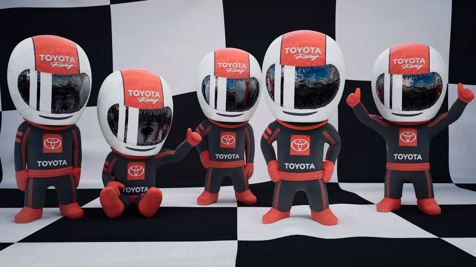 Toyota RACING Mascot