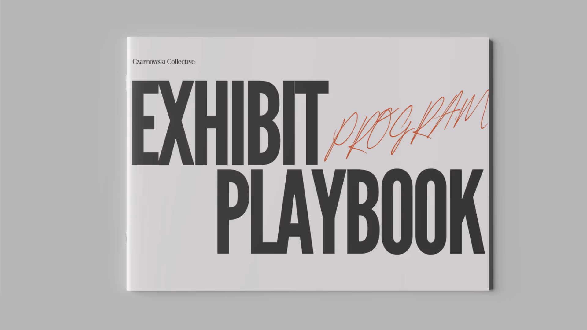 Exhibit Program Playbook