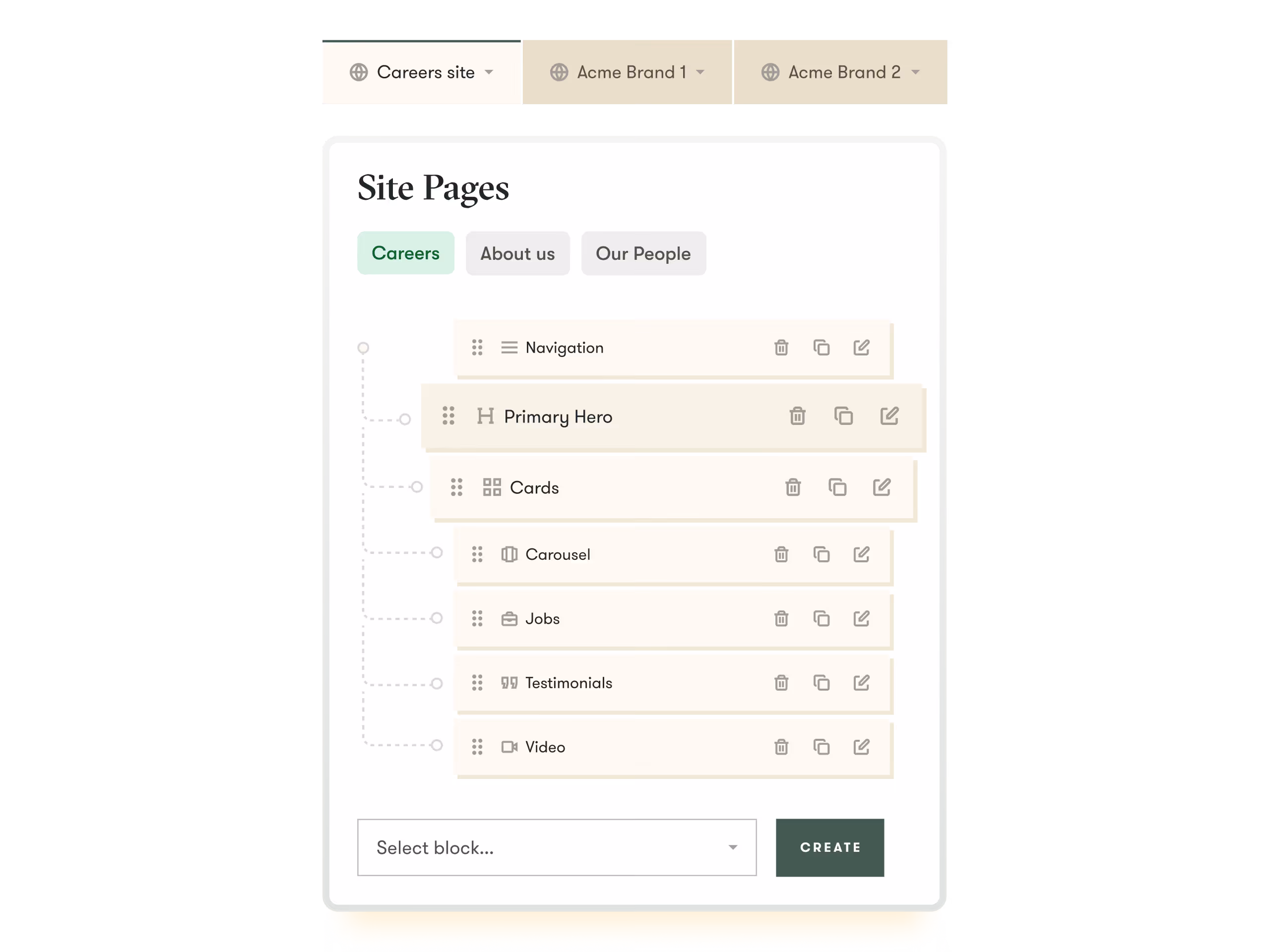 pinpoint ats ui example of branded careers sites to help make hiring easier