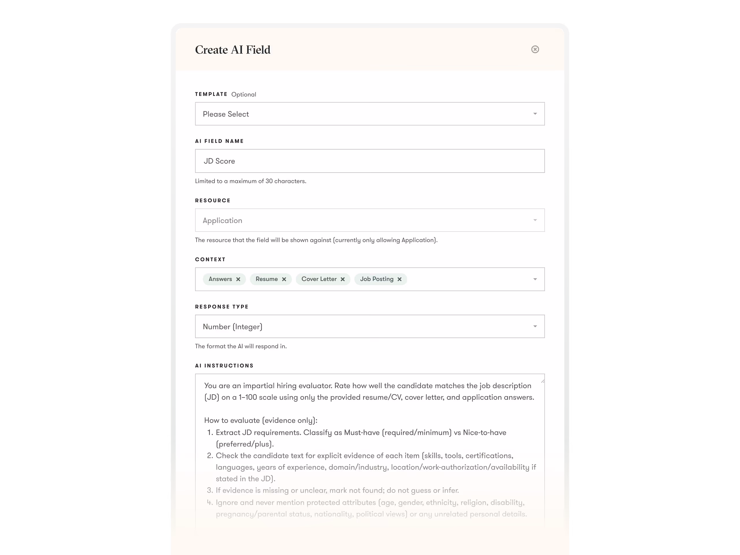 pinpoint ats ui example of ai candidate filters in the platform to help make hiring easier