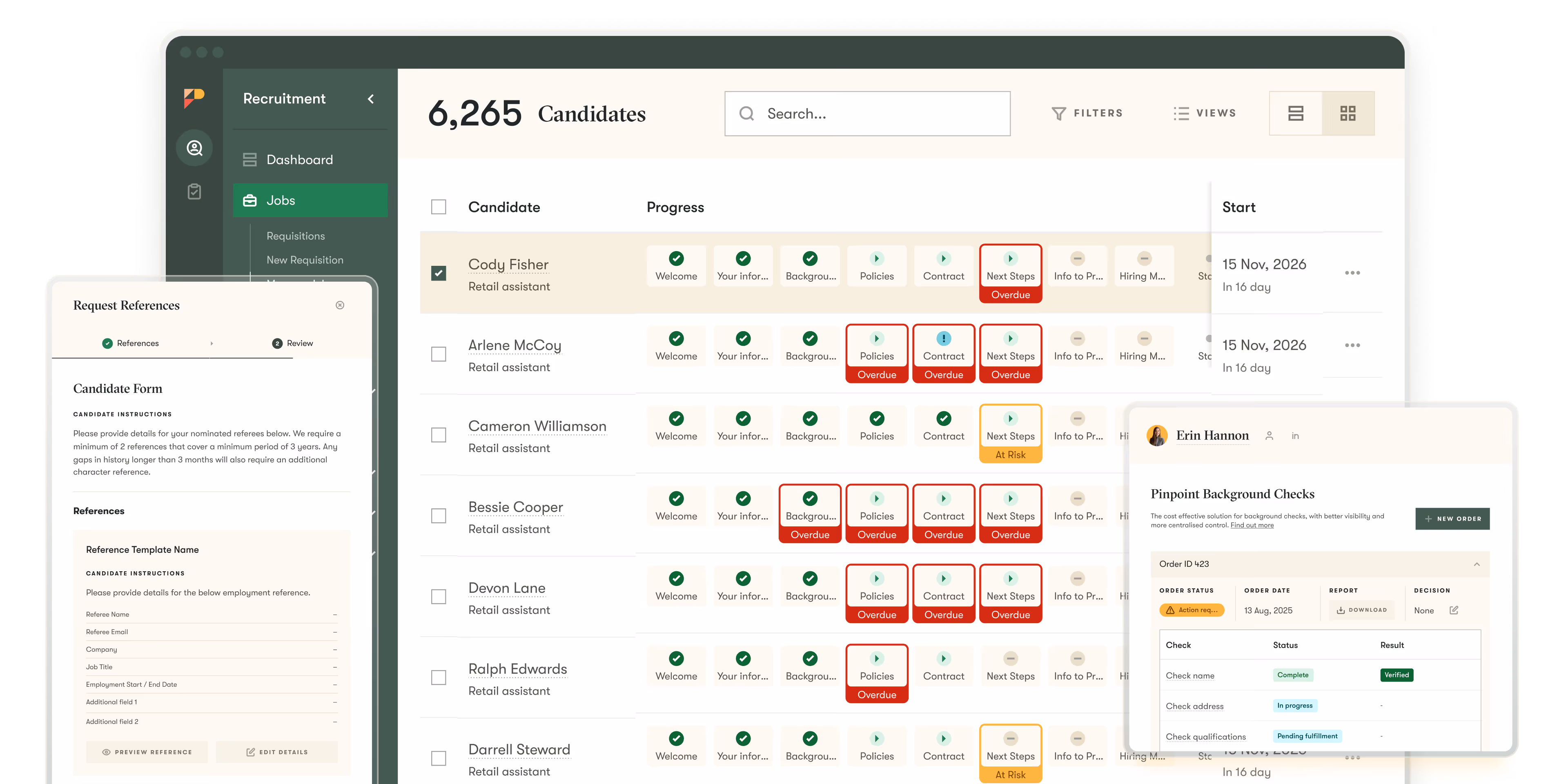 how pinpoint ats helps organizations onboard their candidates