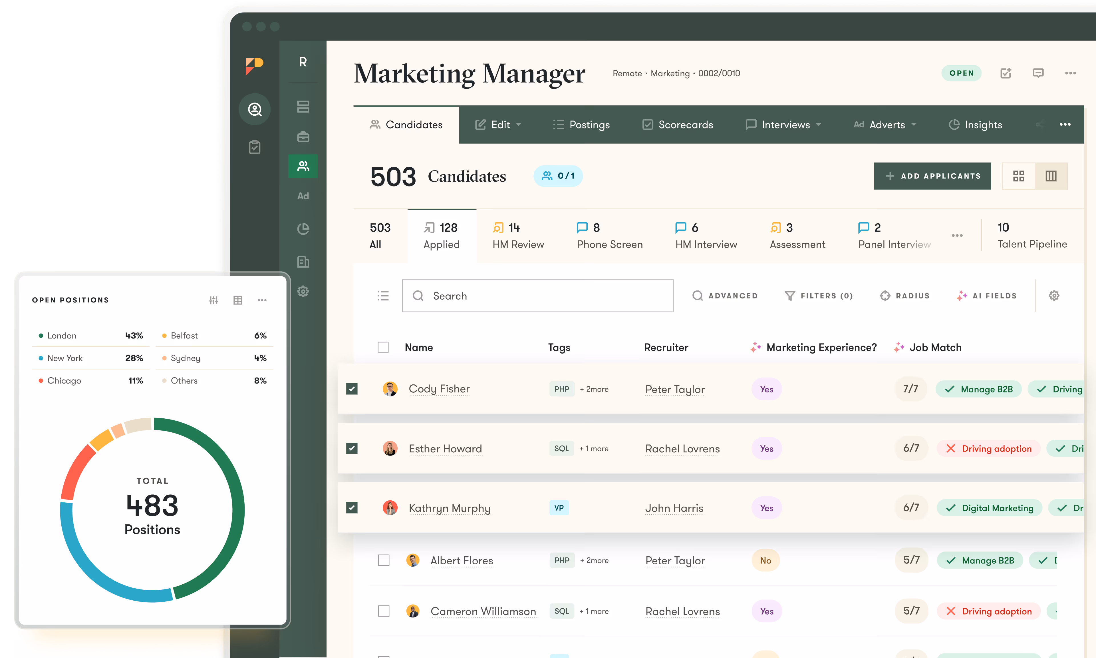 pinpoint ats platform how pinpoint works for multi-stream hiring