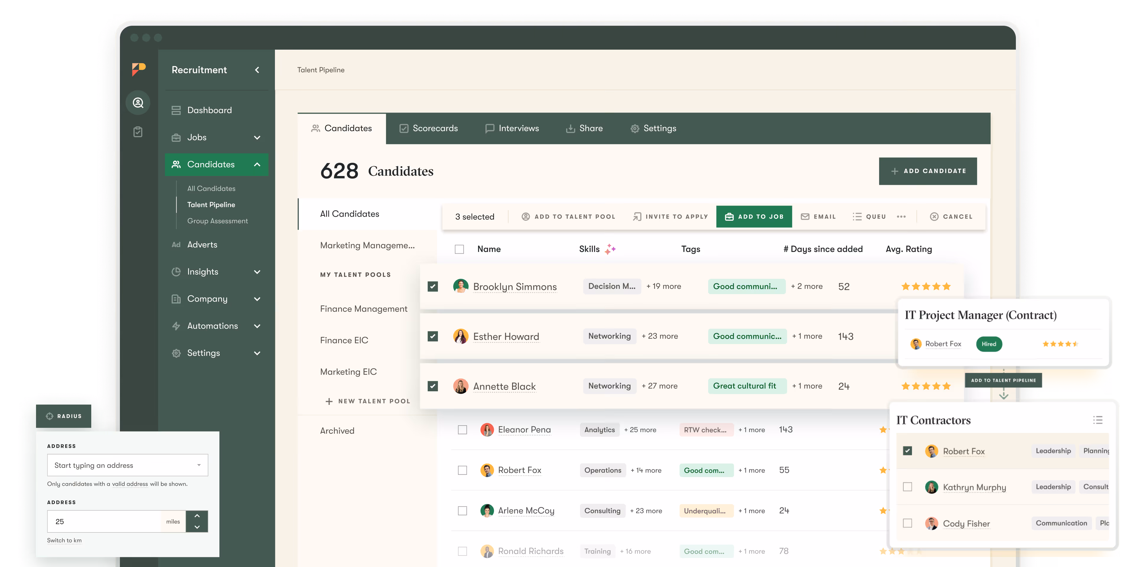 pinpoint ats platform how pinpoint works for contract and contingent hiring