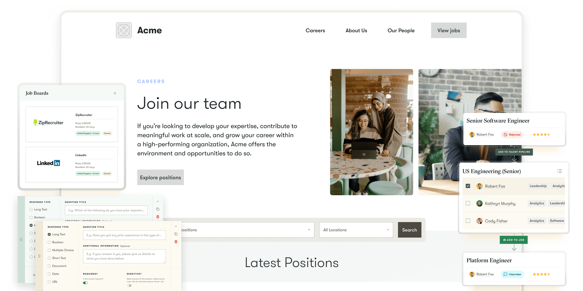 Enterprise Applicant Tracking System (ATS) | Pinpoint