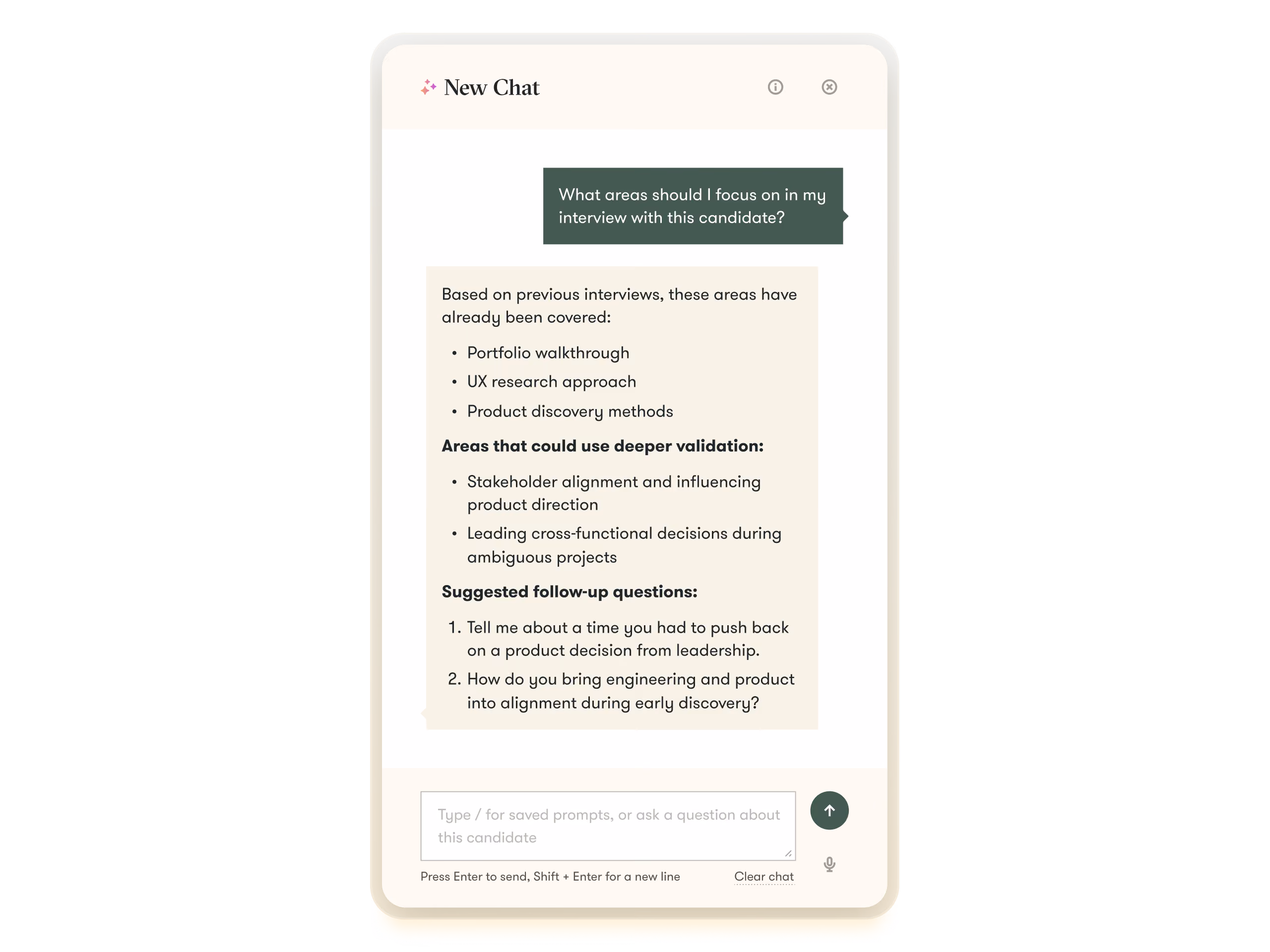 pinpoint approach to ai, ai example