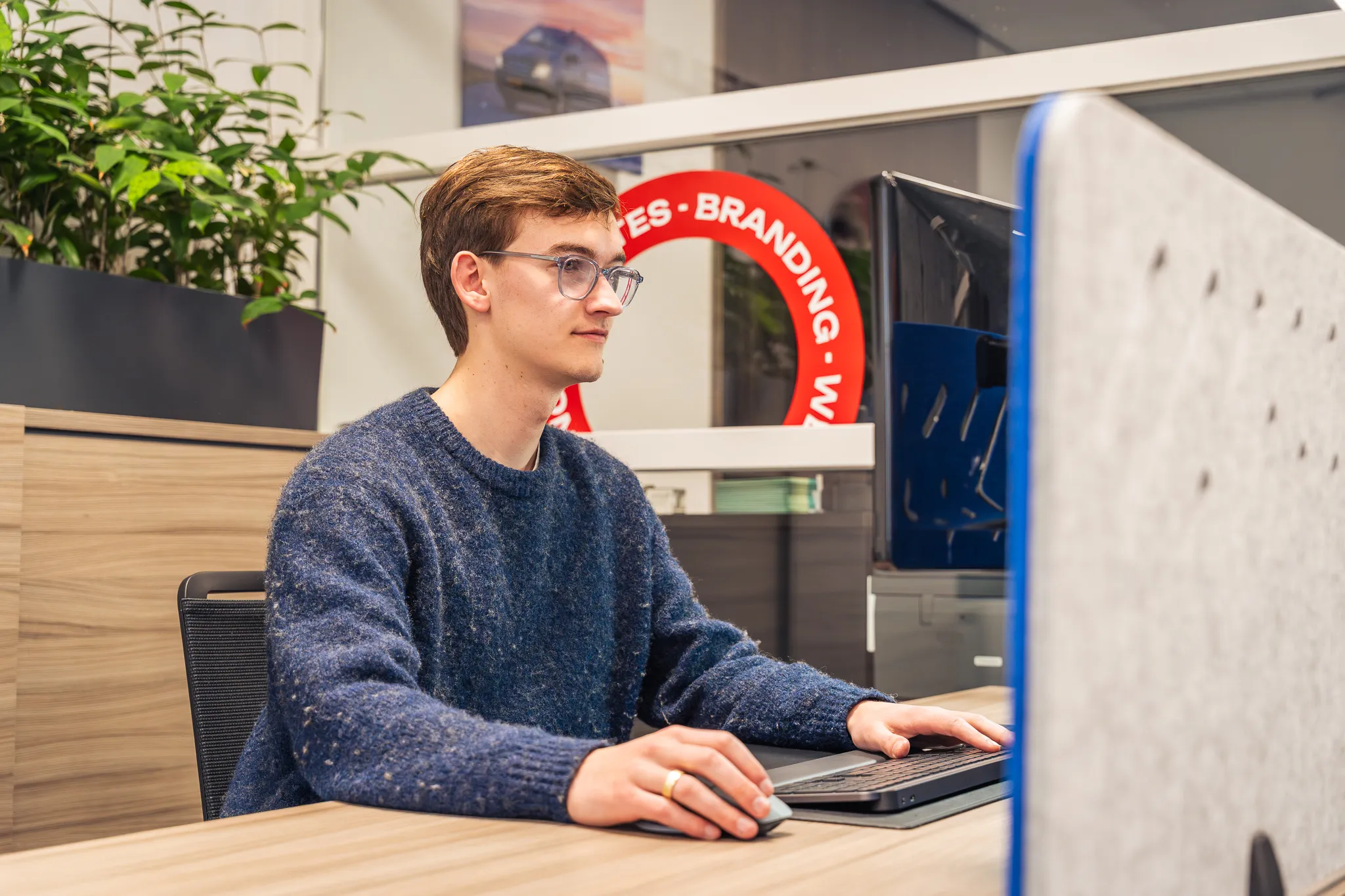 Beeldmerk werkt aan strategische merkidentiteit en branding voor een MKB-klant