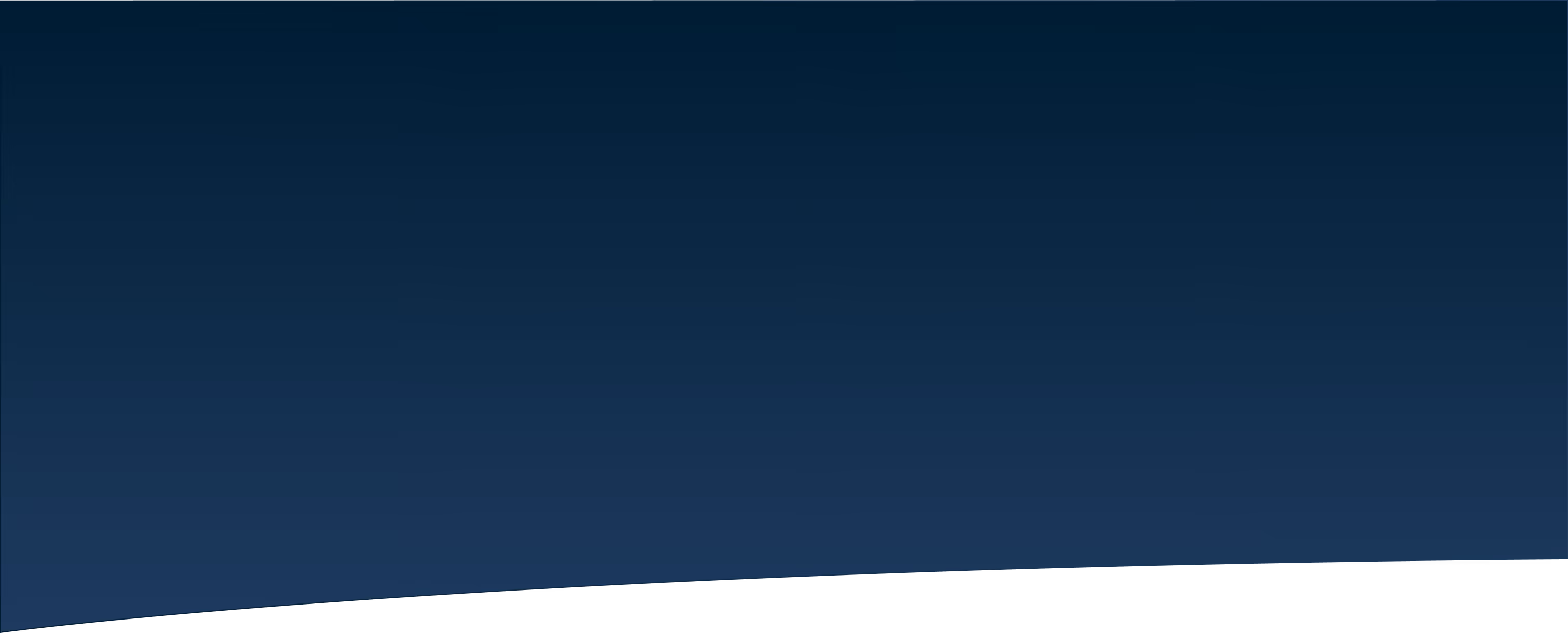 Dark blue gradient sky above a black curved horizon, resembling night or space.