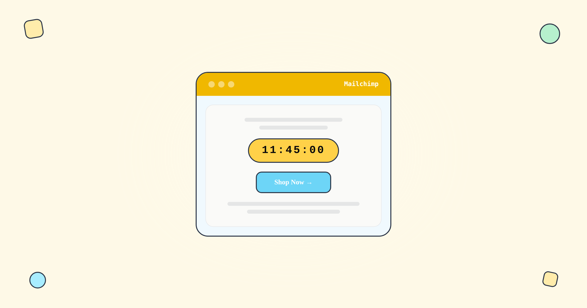 Mailchimp Countdown Timer: Add a Live Timer in Email