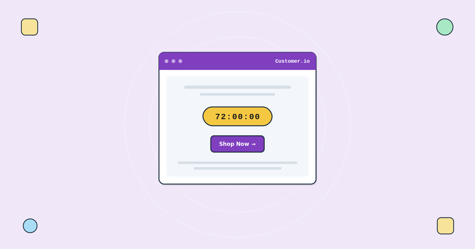 How to Add a Countdown Timer to Customer.io Emails | Tickvio